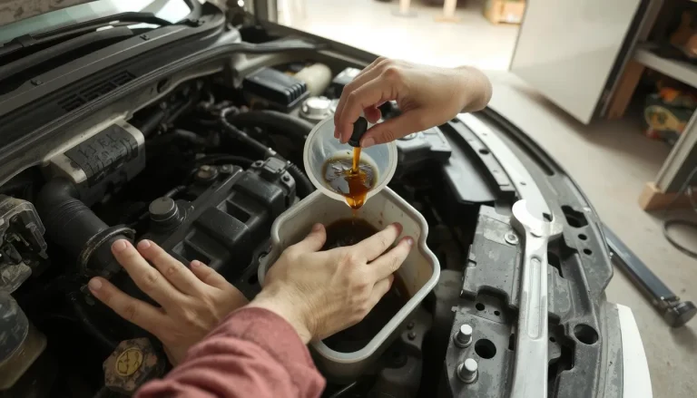 Trop d&rsquo;huile moteur : que faire pour retirer le surplus ?